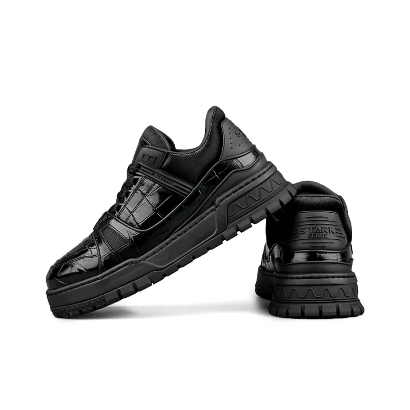 XIE SHE Slip-Resistant Lightweight Breathable Low-Top Skateboard Shoes Men's-12