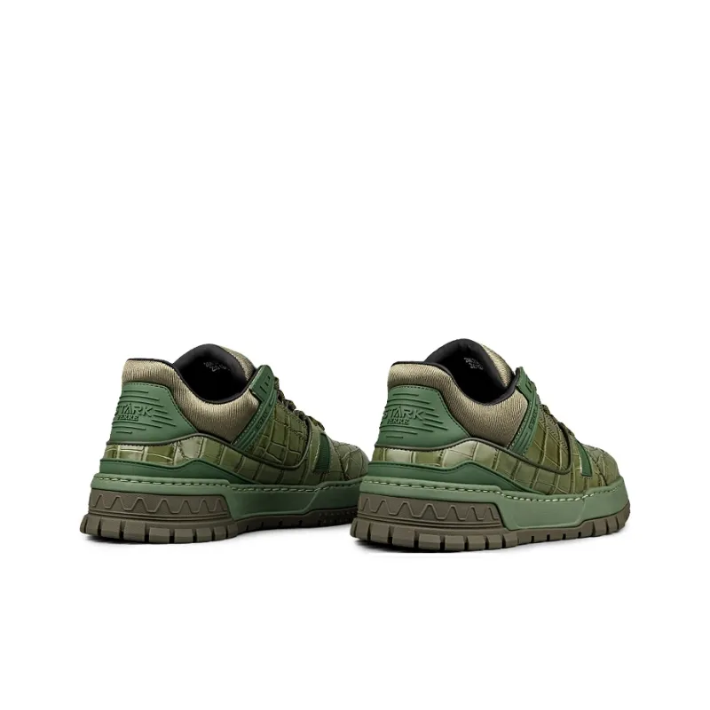 XIE SHE Slip-Resistant Lightweight Breathable Low-Top Skateboard Shoes Men's-4