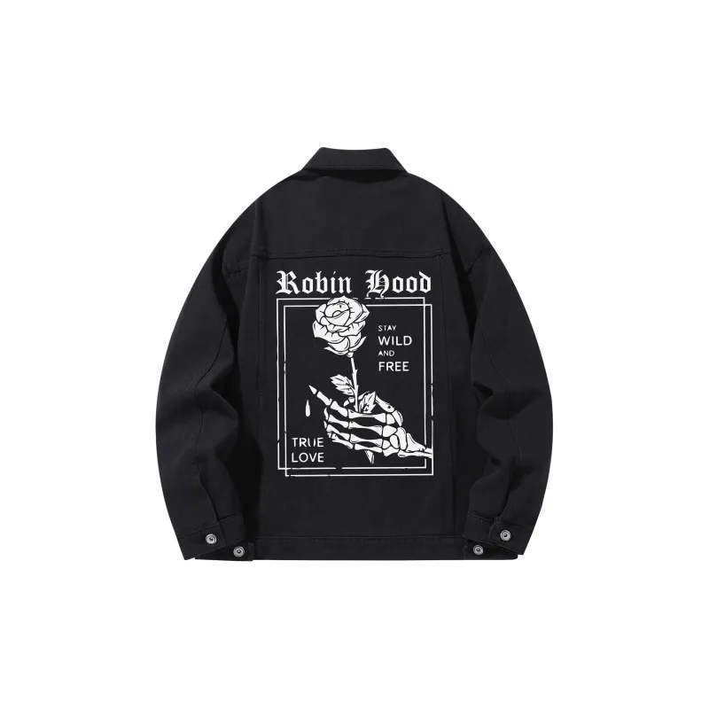 ROBINHOOD Denim Jackets Unisex-7