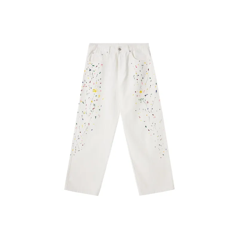 EPTISON Jeans Unisex White-2