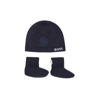 BOSS Logo embroidered Beanie Pack Of Two