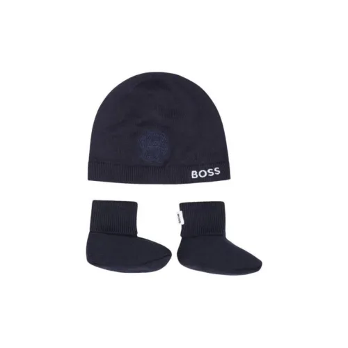 BOSS Logo embroidered Beanie Pack Of Two