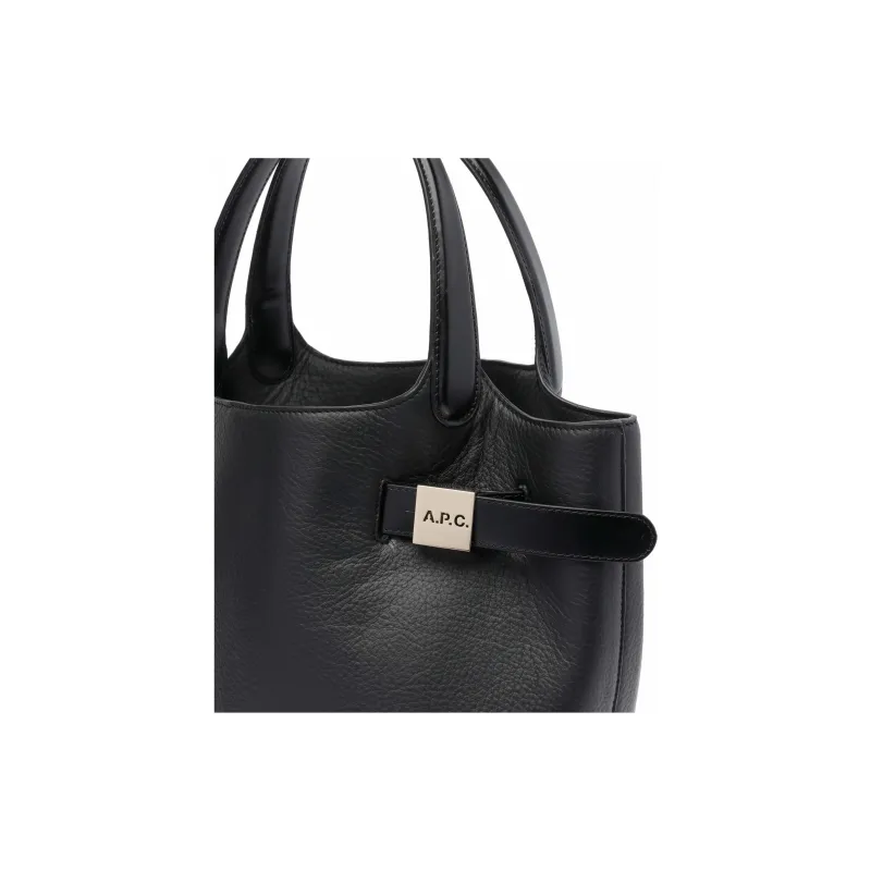 A.P.C Daria Logo Printed Tote Bag-3