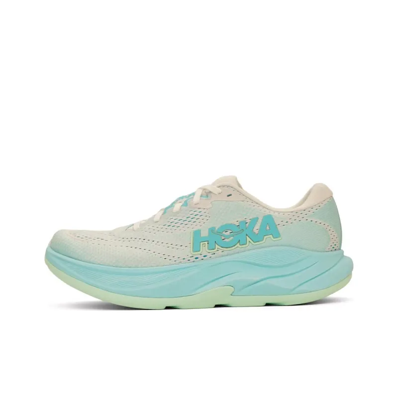 HOKA ONE ONE RINCON 4 Anti Slip Wear Resistant Low Top Running Shoes Women's Light Blue-0