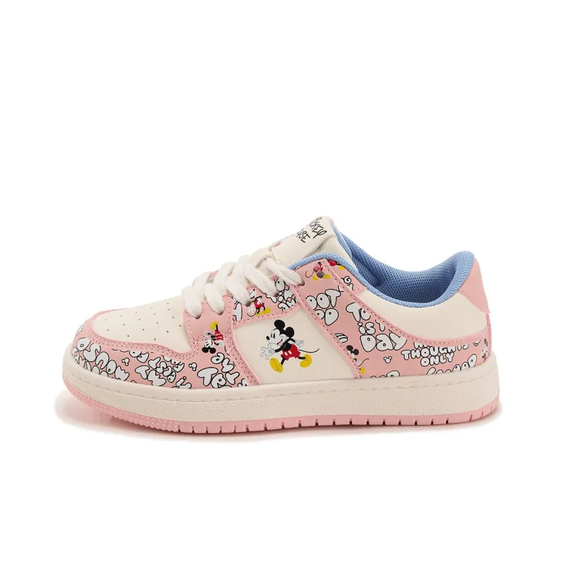 Disney Slip-Resistant Anti-Kick Wear-Resistant Lightweight Cushioning Low-Top Kids' Skateboarding Shoes Kids'-12