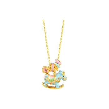KING TAI FOOK 925 Sterling Silver Necklaces Women's