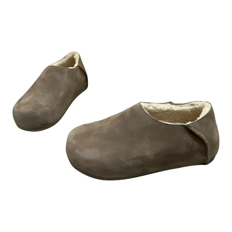ALPLUME Home Slippers Sand Dark Coffee Caramel-3