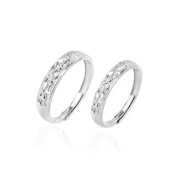 Chongqing Gold Store 999 Fine Silver Rings Unisex
