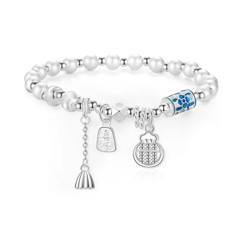 Chongqing Gold Store S925 Silver Bracelets Women's