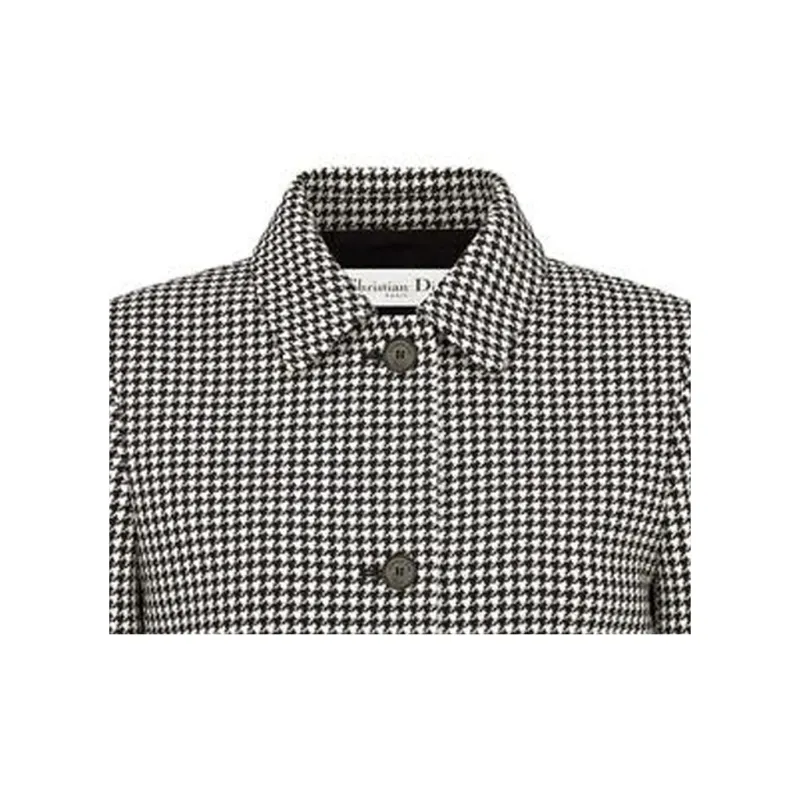 DIOR Quarterly New Products Jackets Women's Black/White-4