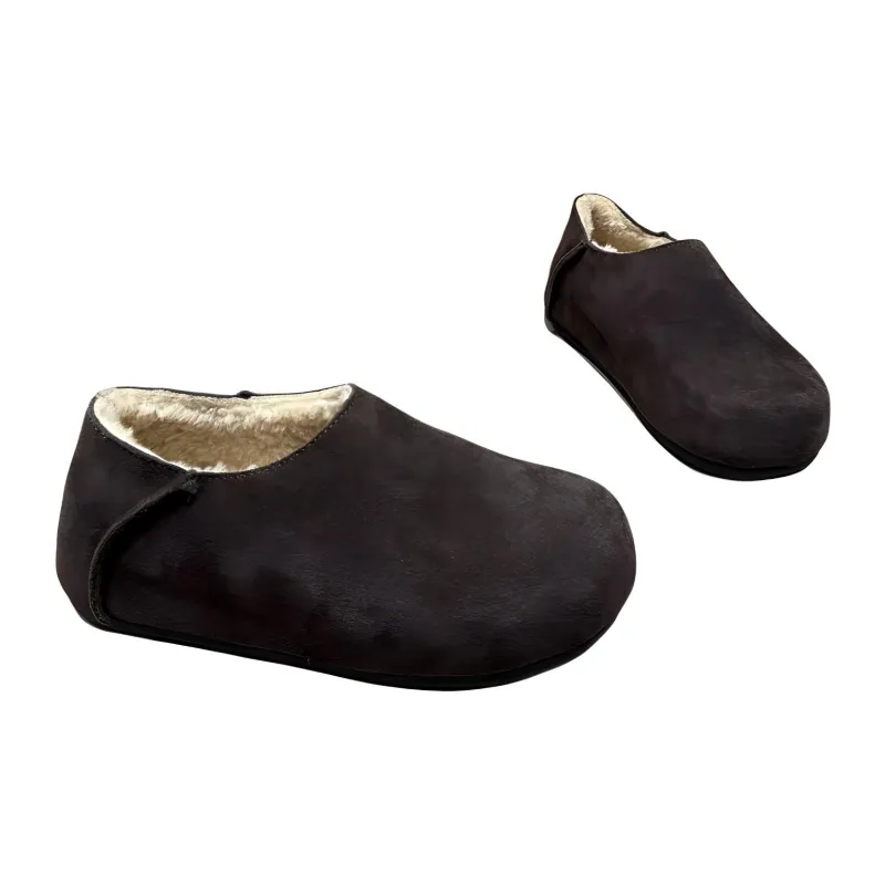 ALPLUME Home Slippers Sand Dark Coffee Caramel-8