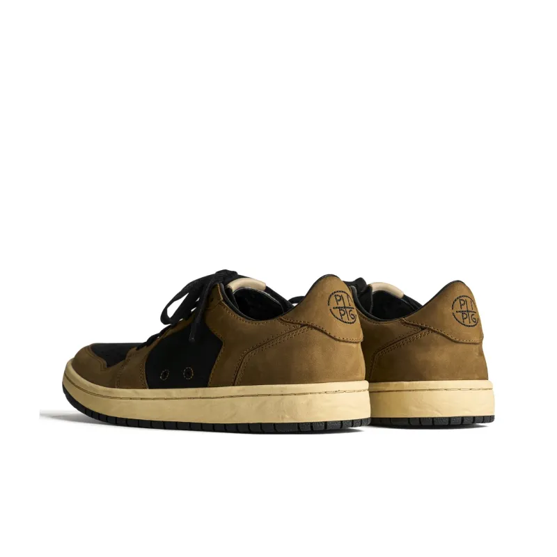 PIPG Platform Casual Shoes Coverage Anti Slip Wear Resistant Lightweight Breathable Low Top Skateboard Shoes Men's-10