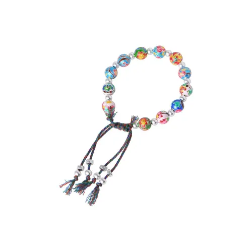 JINLUWANG 990 Foot Silver Bracelets Women's