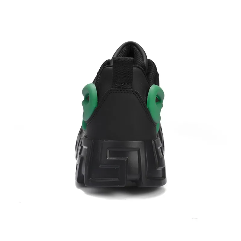 Jerden Smith Anti Slip And Wear Resistant Height Increasing Low Top Skateboard Shoes Men's-3