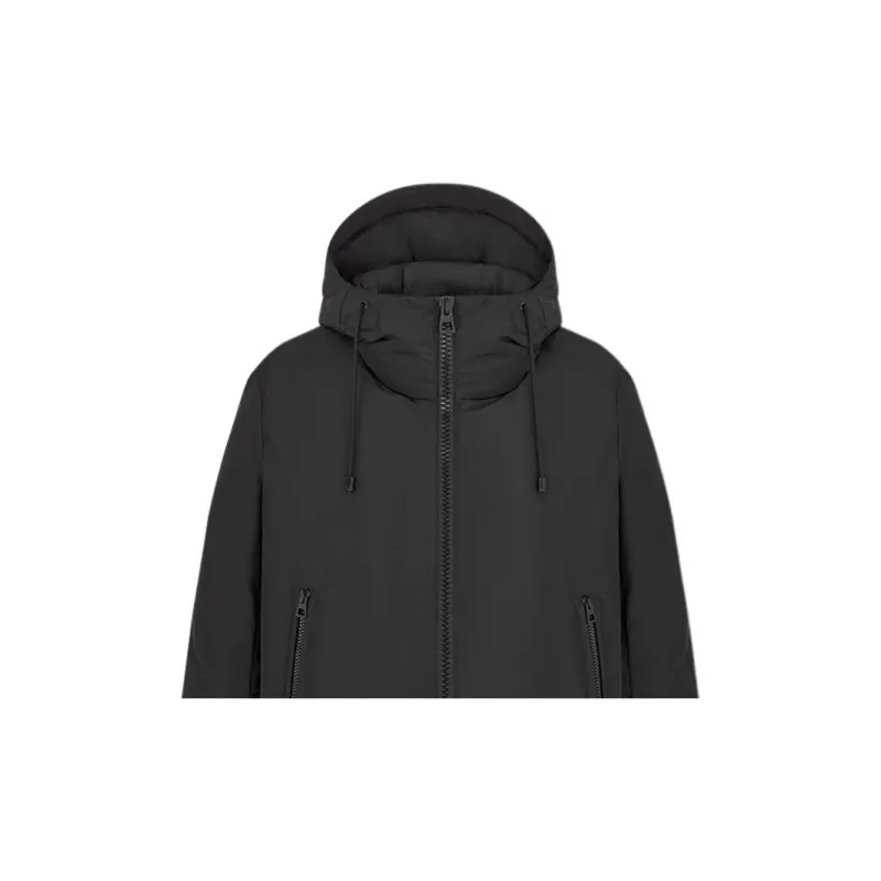 DIOR Hooded Short Down Jacket-4