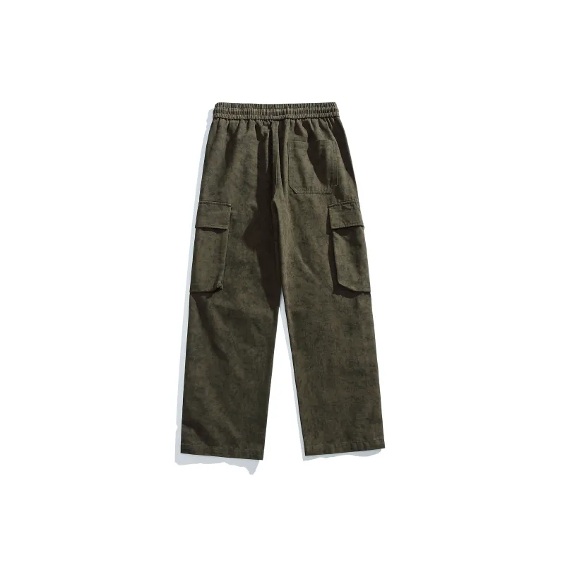 ROBINHOOD Casual Pants Unisex Khaki-7