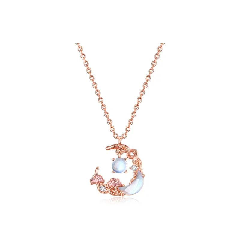 ZUOHUO S999 Fine Silver Necklaces Women's-0