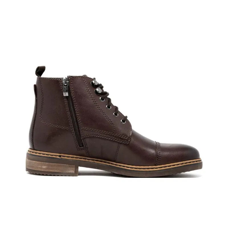 Clarks Blackford Rise Short Martin Boot Men's Dark Brown-1