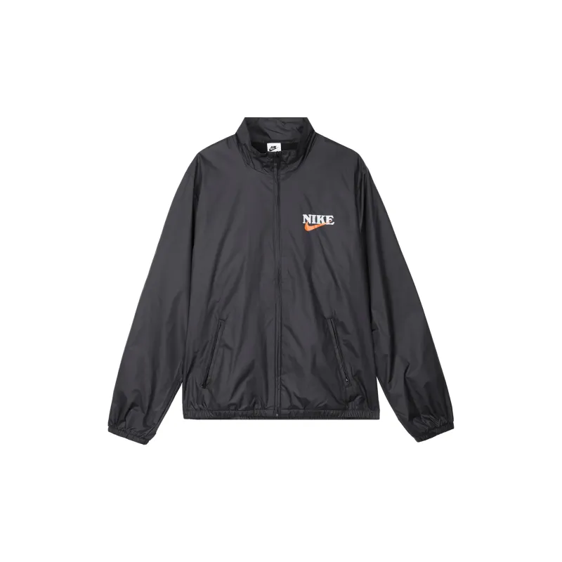 Nike Casual Sportswear Unisex Set Black Jacket+Beige Sweatshirt-2