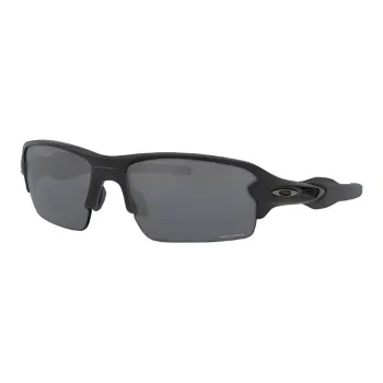 Oakley TR/Memory Plastic Irregular Shape Sunglasses Unisex Black