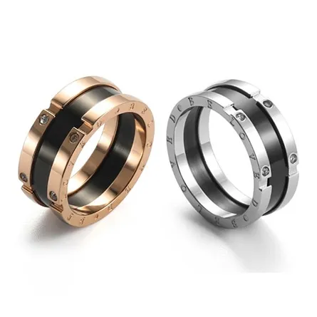SKSW Titanium Steel Rings Unisex-5