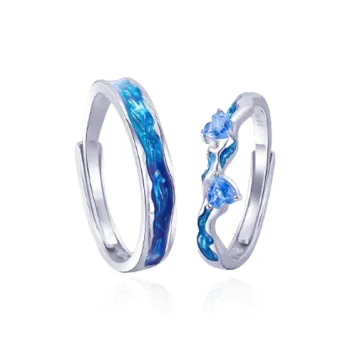 Chongqing Gold Store S925 Silver Rings Unisex