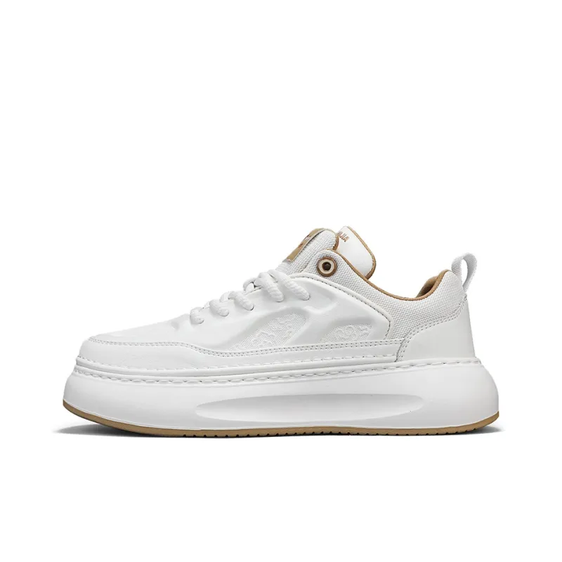 G.N.SHIJIA Anti Slip Wear Resistant Lightweight Breathable Height Increasing Low Top Skateboard Shoes Men's-7
