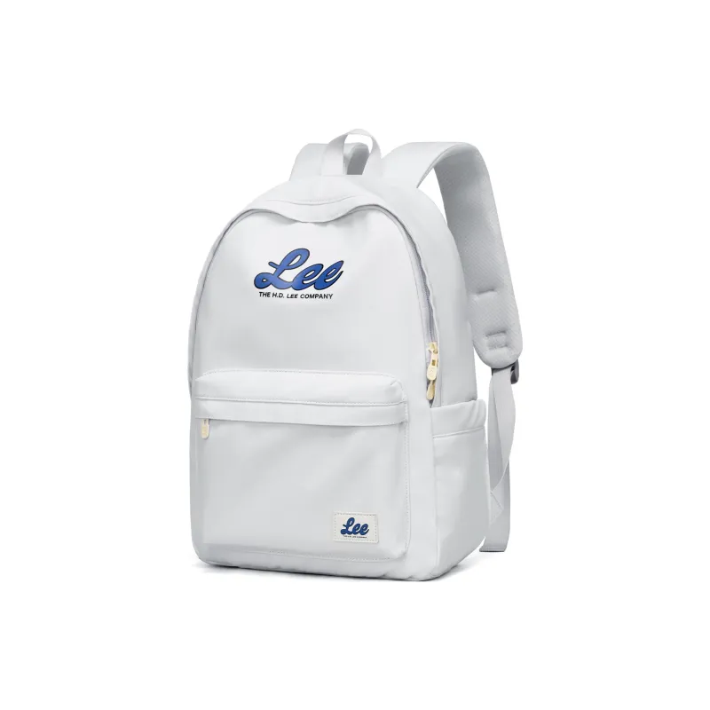 Lee Fabric Backpack Regular Unisex Cream White/Sea Salt Gray/Taro Purple-1
