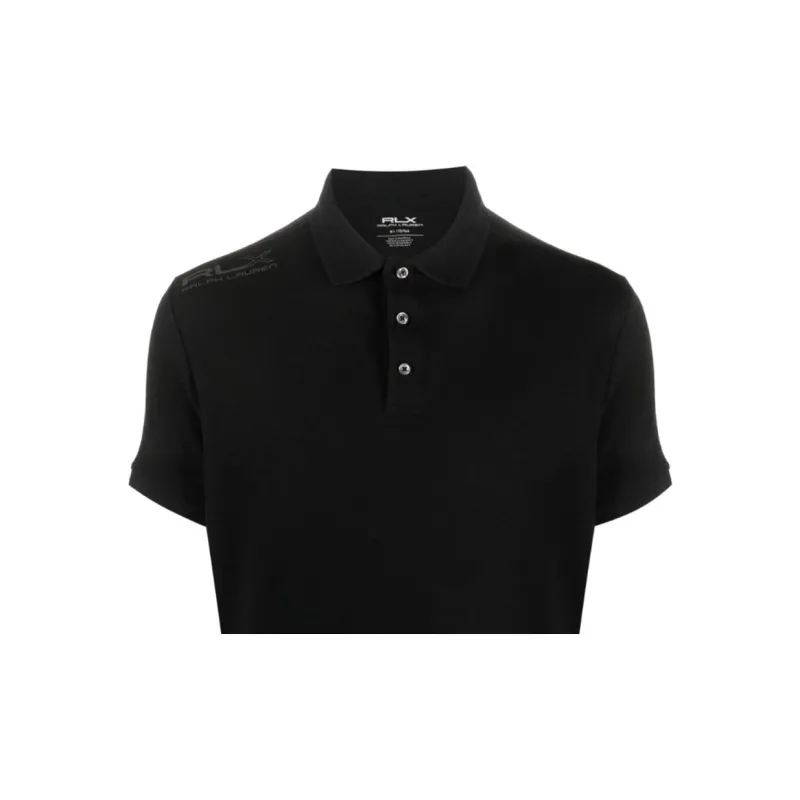 Rlx Ralph Lauren Logo print Cotton Polo Shirt-1