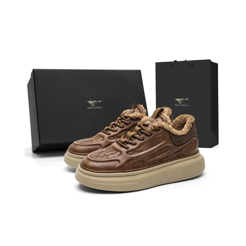SEPTWOLVES Low Top Skateboard Shoes Men's-14