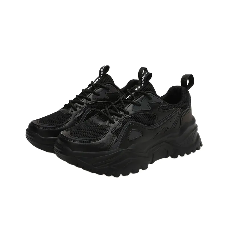 BUFFALO BOUND Cushioning Anti Slip And Wear Resistant Low Top Chunky Sneakers Unisex-14
