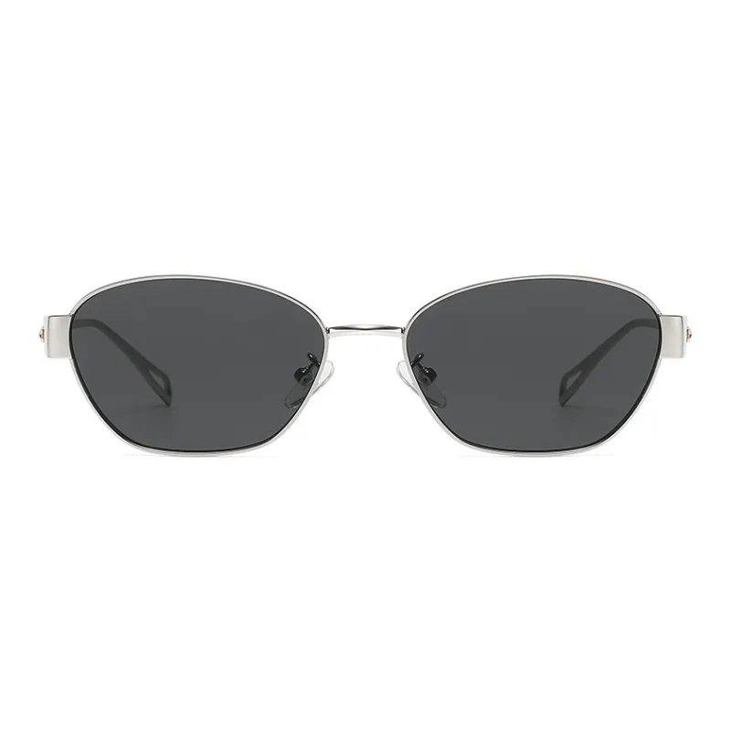 Prsr Titanium Oval Sunglasses Unisex-6