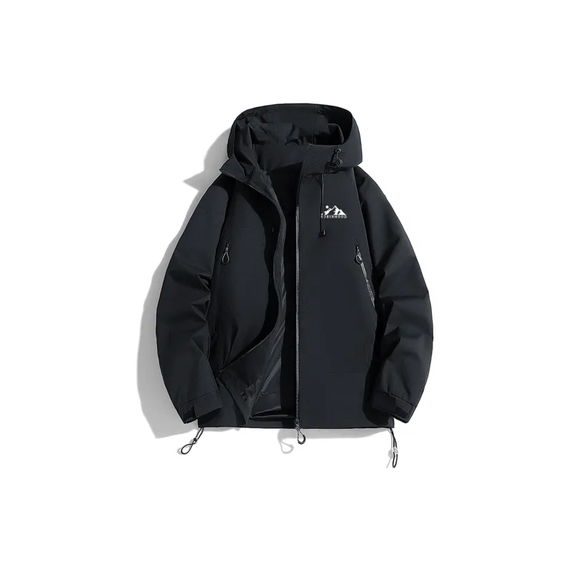 ROBINHOOD Water Resistant Windproof Breathable Warm Water Repellent Windbreaker Jacket Unisex-0