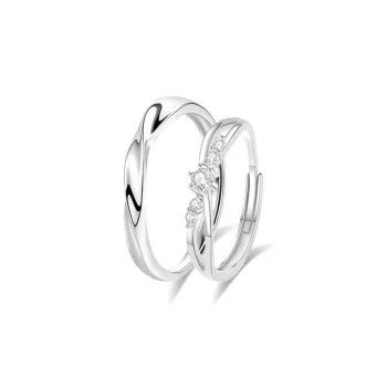 CHINA GOLD 999 Fine Silver Rings Unisex