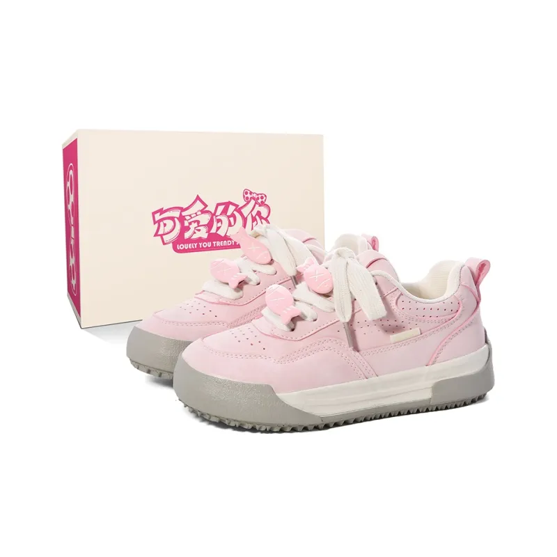 Lovely You Lightweight Anti-Slip And Wear-Resistant Low-Top Skateboard Shoes Women's-48
