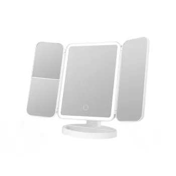 Zhi Yu Three Sided Foldable LED Make Up Mirrors