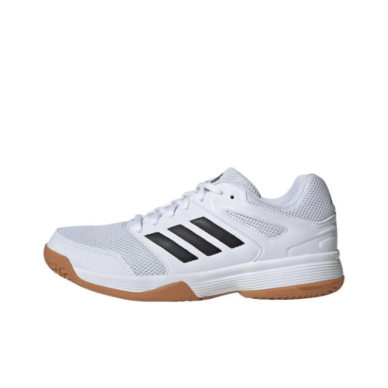 Adidas Speedcourt Anti Slip Wear Resistant Low Top Training Shoes Women's White Black-0