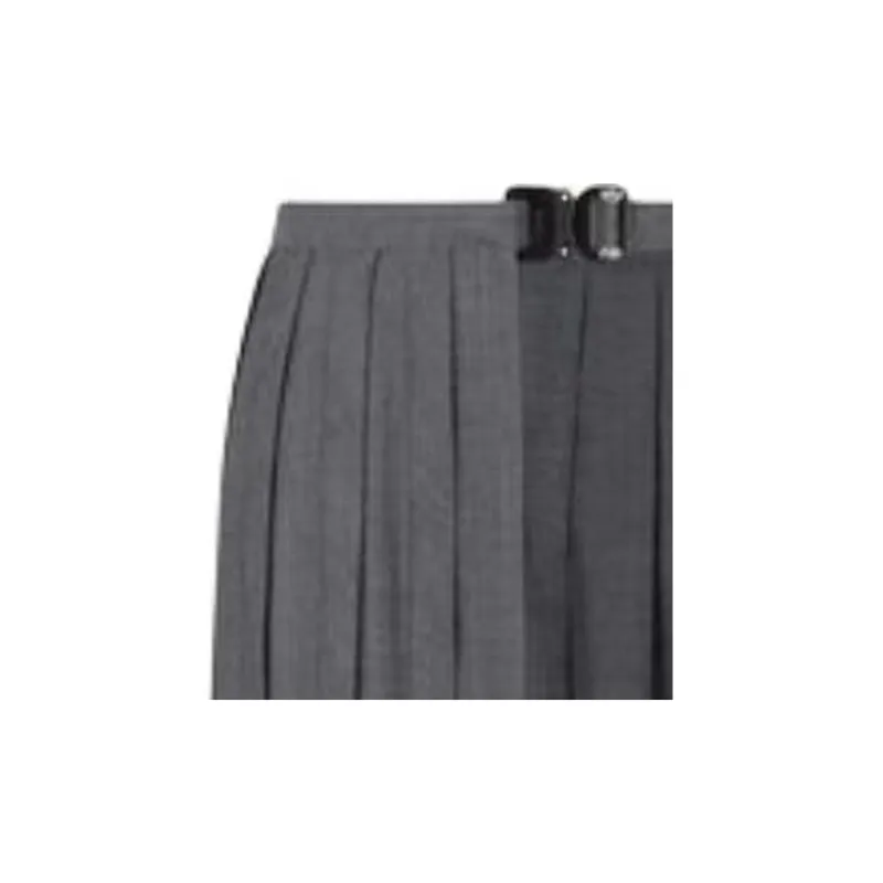 DIOR Belted Pleated Skirt-4