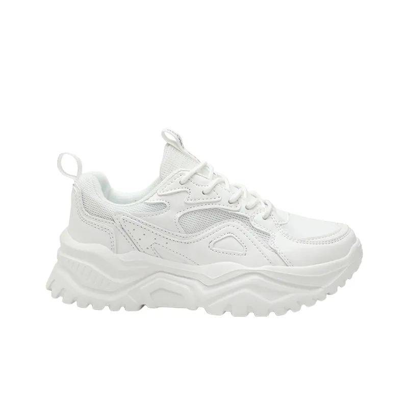 BUFFALO BOUND Cushioning Anti Slip And Wear Resistant Low Top Chunky Sneakers Unisex-7