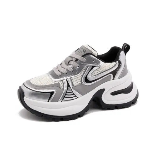 BBMTR Height Increasing Low Top Chunky Sneakers Women's