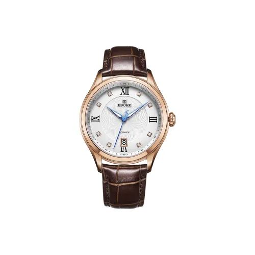 EBOHR 메커니컬 무브먼트 남성 중국 시계 42MM 화이트