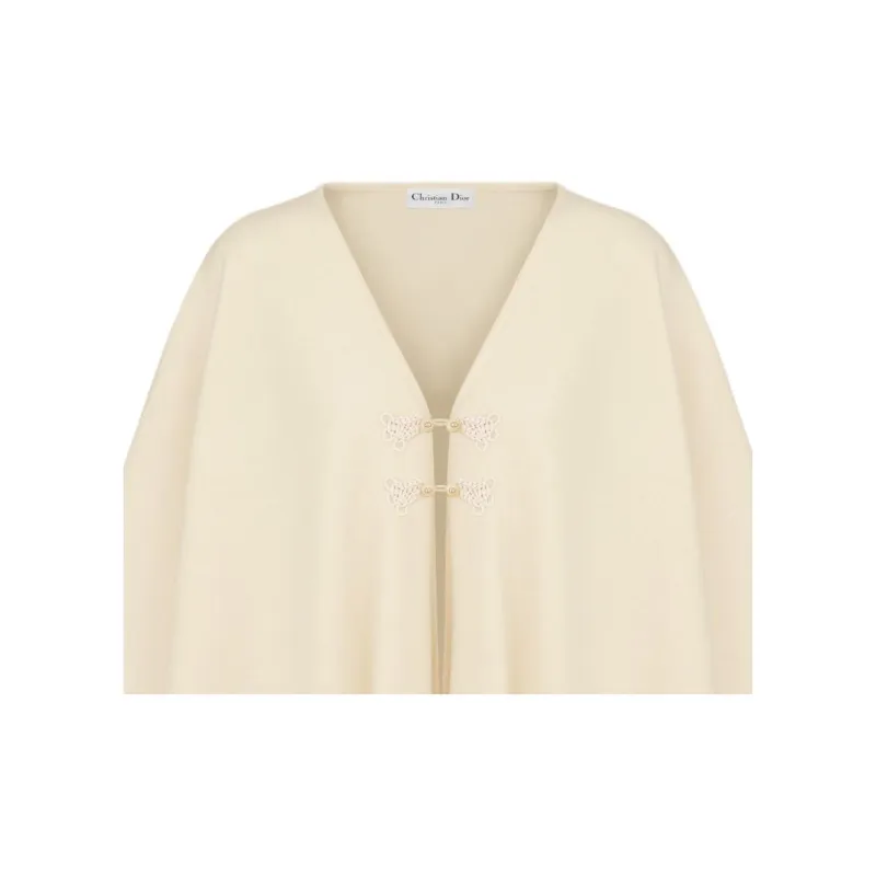 DIOR Cloaks Women's Ecru-4