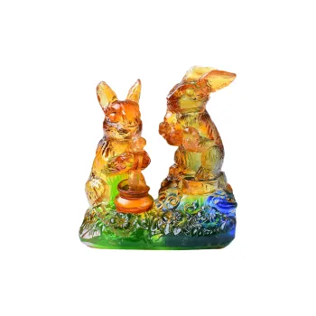 Sweet Kisses Colored Glaze Ornaments Unisex