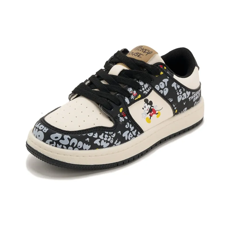 Disney Slip-Resistant Anti-Kick Wear-Resistant Lightweight Cushioning Low-Top Kids' Skateboarding Shoes Kids'-8