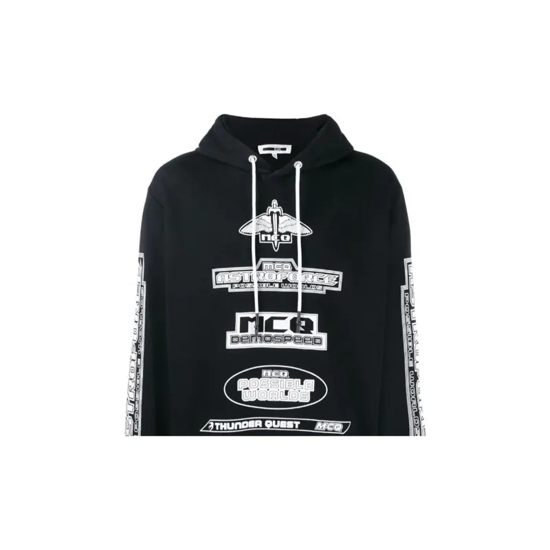 Alexander McQueen Sweatshirts Men Black-5
