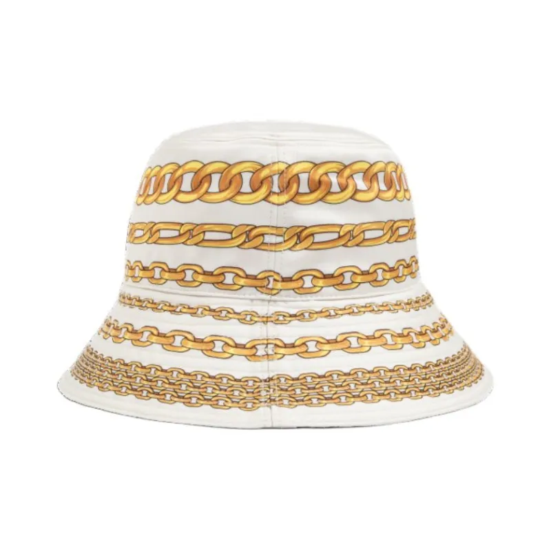VERSACE Chain Printed Bucket Hat-1