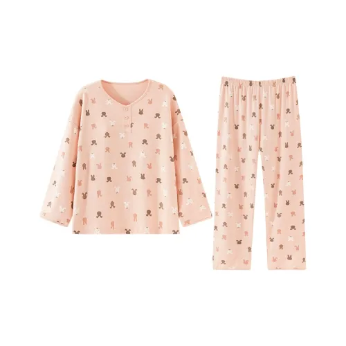 OUSHIBO Pajama Set Women's Image Color