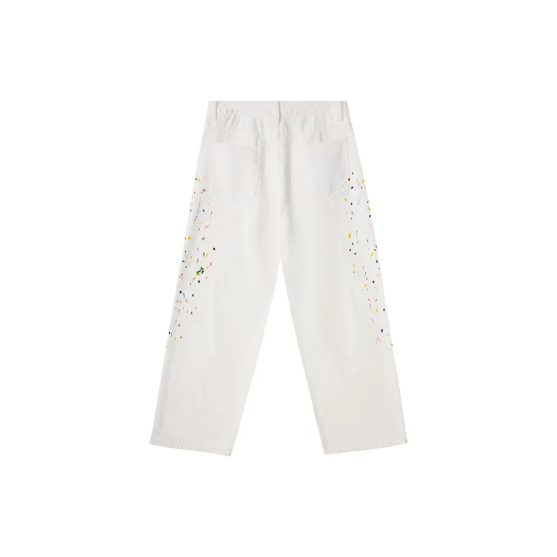 EPTISON Jeans Unisex White-3
