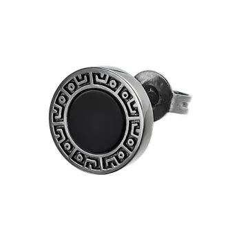 MYSH 925 Sterling Silver Stud Earrings Men's