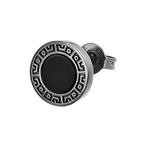 MYSH 925 Sterling Silver Stud Earrings Men's-0
